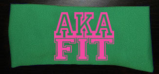 AKA FIT Moisture Wicking Headband- Green