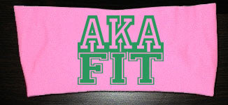 AKA FIT Moisture Wicking Headband- Pink