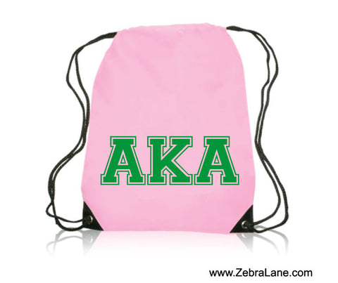 AKA Nylon Lightweight Drawstring Backpack