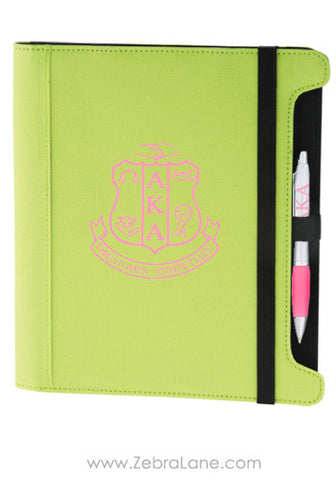 Alpha Kappa Alpha iPad Portfolio - Green