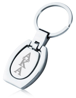 Alpha Kappa Alpha Oval Keychain