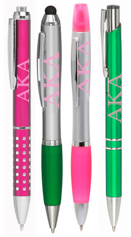 Alpha Kappa Alpha Pen Assortment