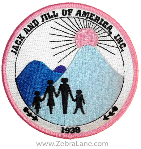 Jack and Jill of America Round Patch