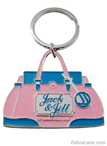 Jack and Jill Purse Shaped Keychain