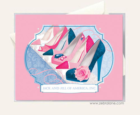 Jack and Jill Shoe Line Up Cards